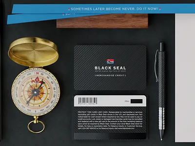 Black Seal 3d brand identity branding branding and identity cinema4d clothing clothing brand fashion brand logo render