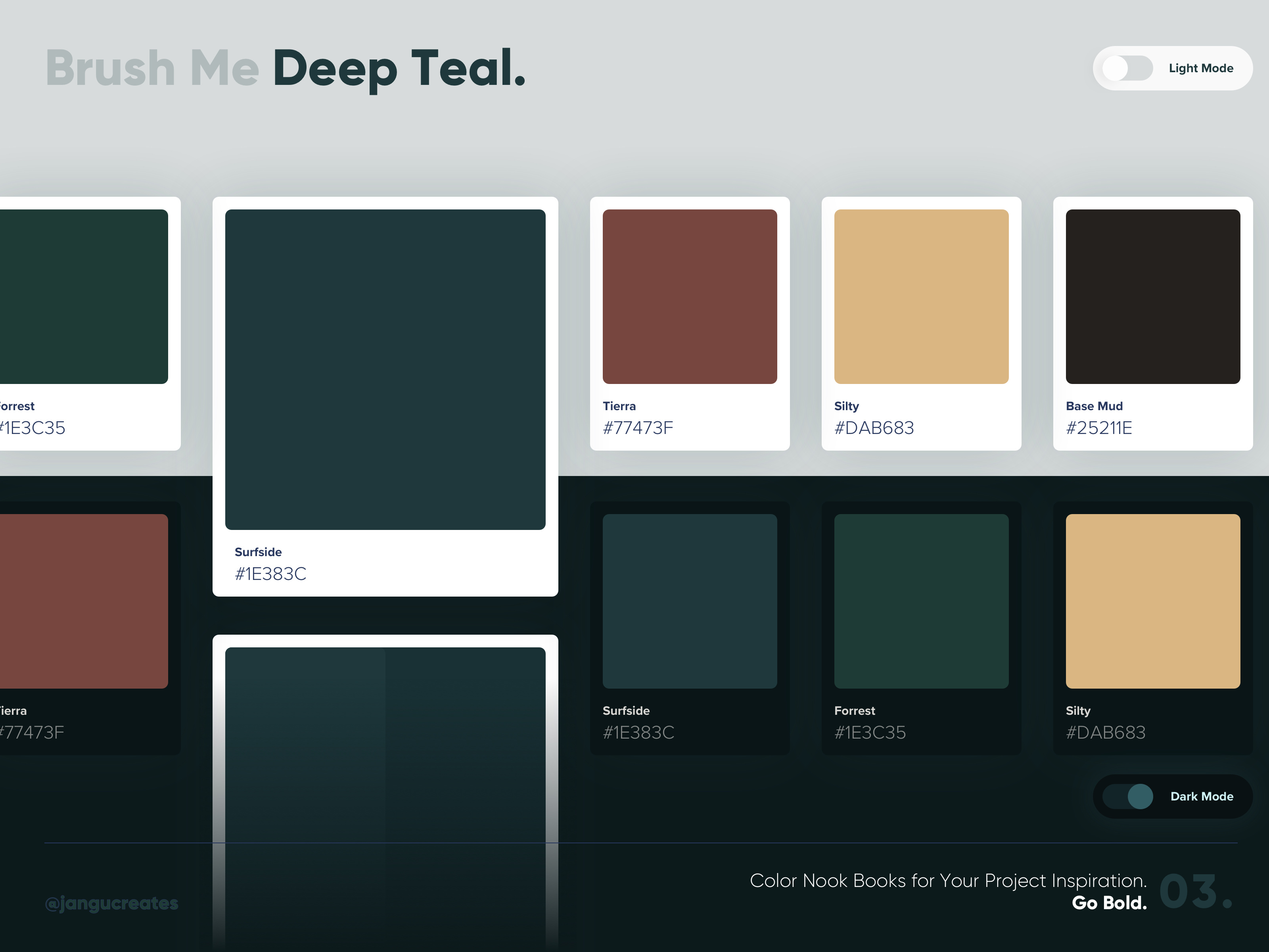 Example of Color Nook Books, Deep Teal 03