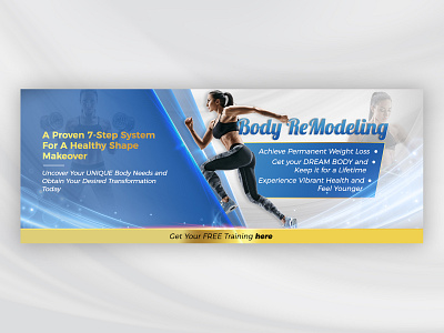 Facebook Page Cover banner design body facebook facebook banner facebook cover female healthy healthy eating healthy lifestyle healthy living makeover photoshop remodeling shape social media design training women