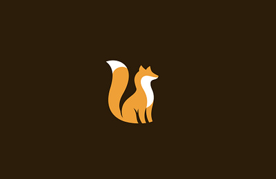 Fox animal autumn design fox graphic icon illustration logo vector