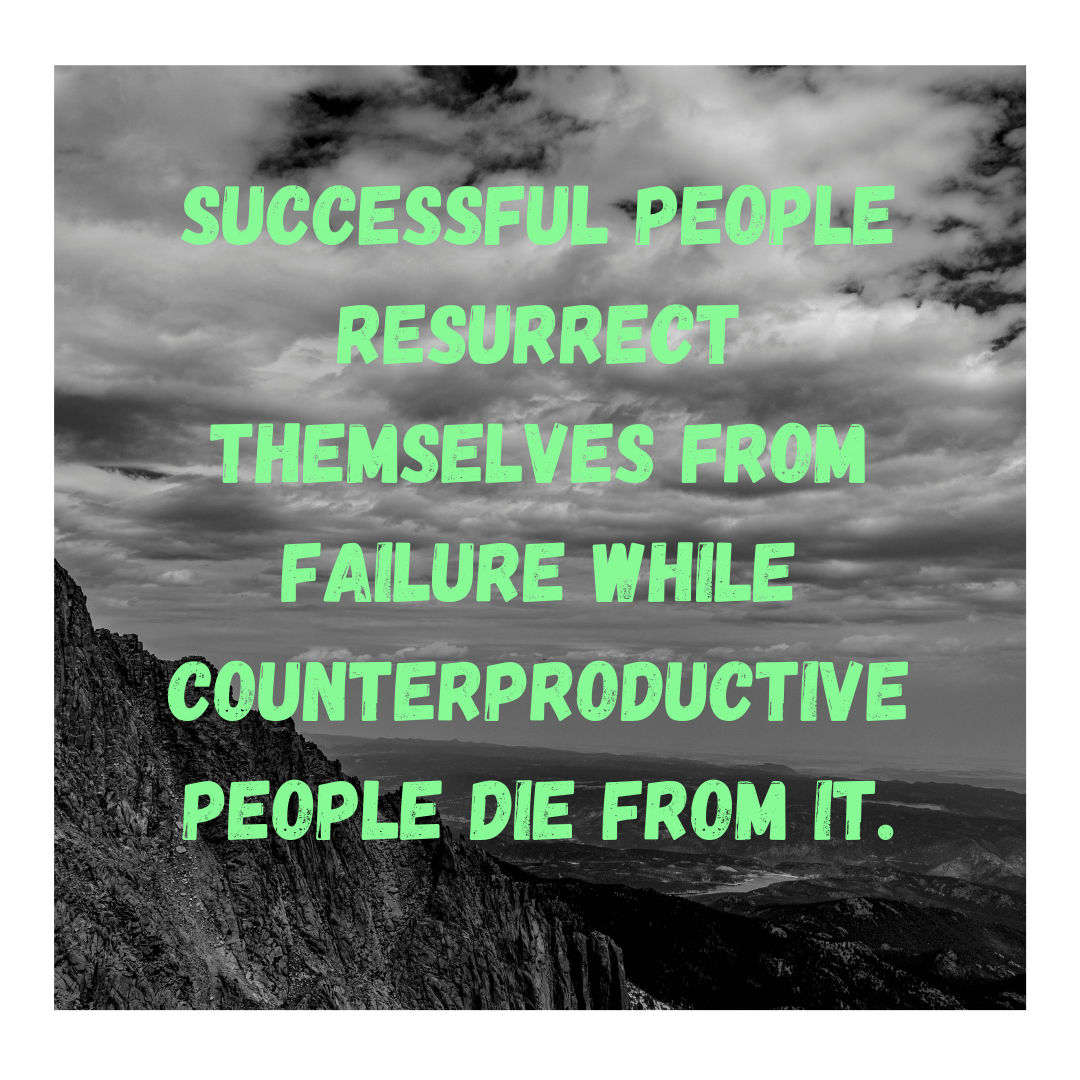 Example of Resurrect from failure don't die from it