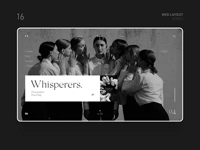 Web Layout Practice 16 design powerpoint design ppt slide ui ui design uiux ux web web design