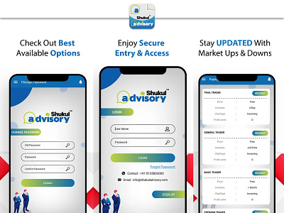 Shukul Advisory an trading app design adsum adsum originator adsumoriginator app app concept app design app designer app interface application concept originator ui ux uiux designer uiuxdesigner user interface ui web designer