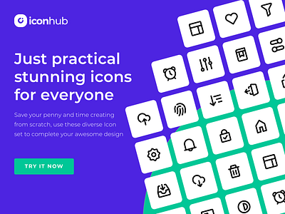 Iconhub - Free and fully customized beautiful icons freebie freebies freeicons glyph icons icon design icon supply iconography iconpack icons icons pack iconset ios line icon simple icon ui uikit ux website