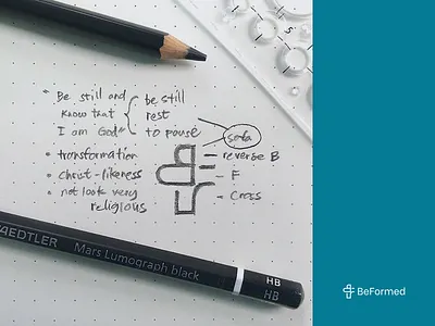 BeFormed Logo Design beformed branding cross freelancelogodesigner happy happybrain happybrain design hblogo jolanjimenez logo logo designer transformation