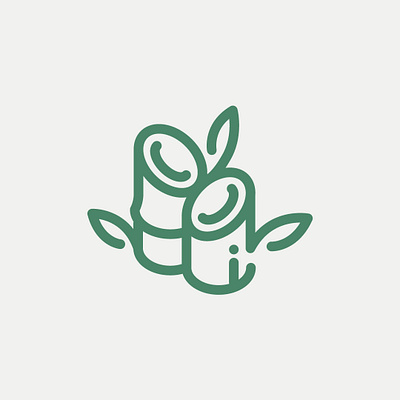 Day 27 - Bamboo - 100 Icons Daily 100days bamboo design icon illustration leeayr logo minimal plant vector