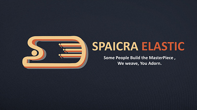 SPAICRA ELASTIC adobe illustrator logo logo design