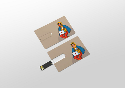 FLASHDISK DESIGN PUFFYLOW branding character design characters content creation content design design feed illustration instagram post instagram stories merch design merchandise design product design social media banner social media design social media post design social media post template vector vector art vector illustration