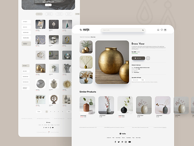 Mela Craft Website - Product Page animation design flat minimal ui ui design uiux ux ux design web web design webdesign webpagedesign website website homepage websites websitestyle wesite design