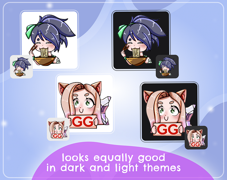 12 League Of Legends Emotes Pack For Streamer Twitch Emotes By Nomad Grls On Dribbble 8203