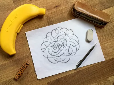 Flourishes flourishes lettering sketch