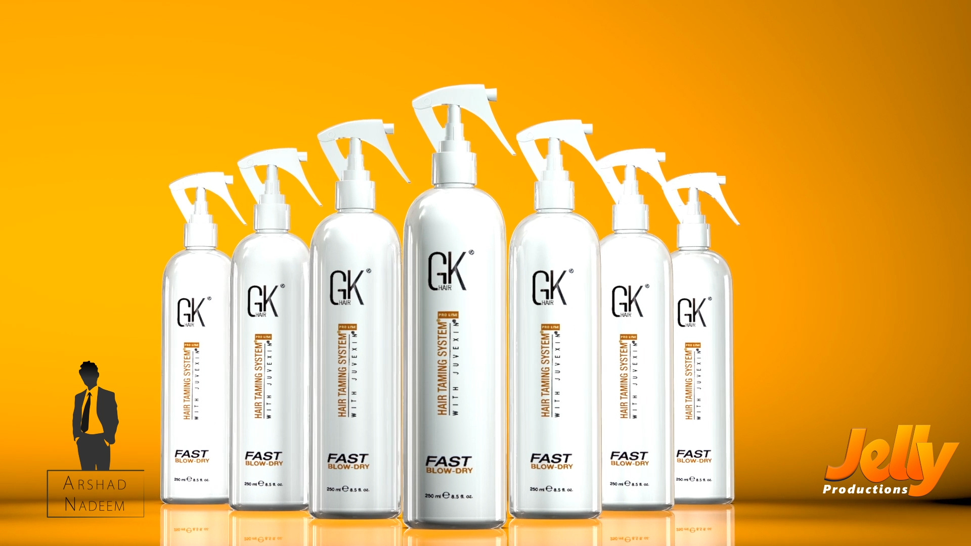 Example of GKHair Product Intro Animation