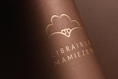 Librairie Mamiezen book brand brand design branding branding concept humour library graphic design library logo logo logo design logodesign logos logotype minimalist minimalist logo minimalist logo design read reading vector