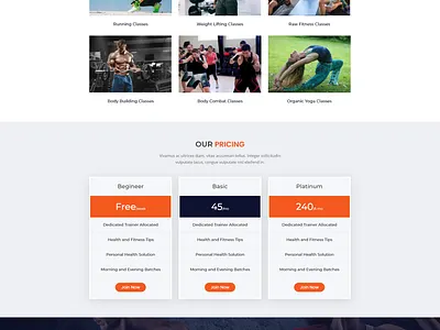 Fitaza – Fitness HTML Template aerobic body classes exercise fit fitness gym health nutrition trainer weightlifting workout yoga