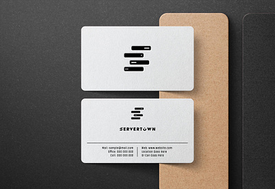 Servertown concept brand brand design branding branding concept businesscard hightech logo logo design logodesign logos logotype minimalist server technologies