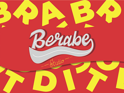 Berabe Studio Handlettering branding illustration letter lettering lettermark typography vector