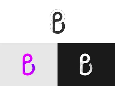 P + B Letter Logo brand identity branding creative logo logo concept logo design logo ideas logo inspiration logo mark logo shop minimal logo minimalistic modern logo pb letter logo pb logo simple design