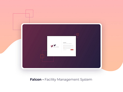 Falcon - Facility Management System adobe xd dashboard ui figma fms ui product design product designer ui ui design ui designer ui prototype uiux web app web application ui