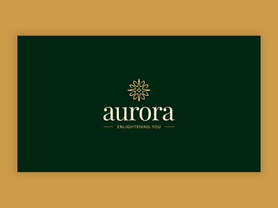 aurora brand design branding branding design logo logo design logotype ux ux design vector