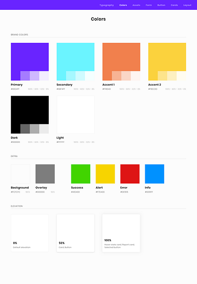 DS Colors colors design design system ui ux