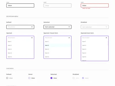 DS Form design design system form forms ui ux