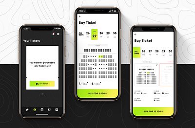 Buy ticket - Leopolis Jazz App app application festival app interaction interaction design jazz jazz festival mobile app design ui ui ux ui design