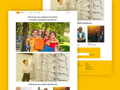 KODAK Lens website redesign figma ui uidesign web webdesig webflow