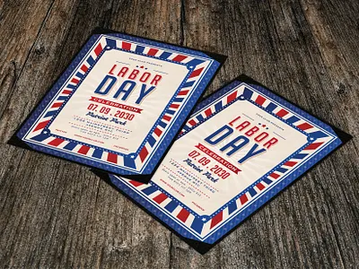 Labor Day Flyer Psd Template flyer artwork flyer design flyer template