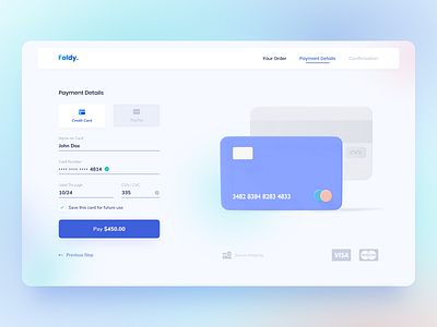 Payment Details 3d branding checkout concept creditcard dailyui figma form gradient hello dribbble order payment form product design ui design ux design vector website