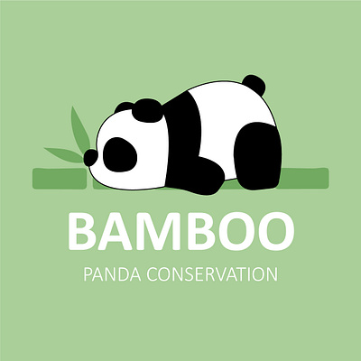 Logo Panda Conservation brand brand design brand identity branding design illustrator logo logo design logodesign logos logotype vector