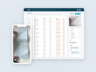 Outlay - Simple expense management accounting app app design dashboard dashboard design dashboard ui design desktop expense management expense manager expenses interface interface design ui ux