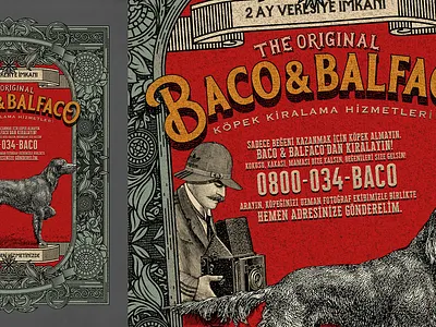 Baco Kopek Kiralama Hizmetleri adidas baco design illustration poster poster design typography