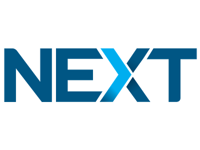 NEXT arrow branding logo