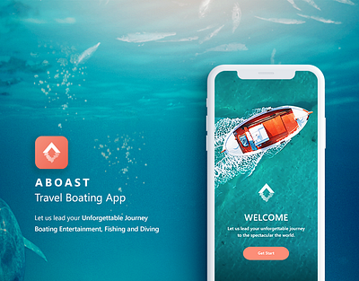 APP Boat - Travel Boating app app design boating rental app sea ui uiux