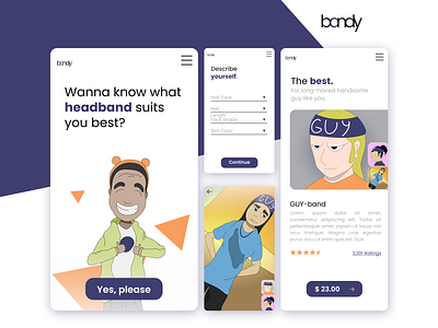 Concept Project of Headband Shop app colors concept creative daily ui dailyui digital figma graphic inspiration interface layout minimal minimalist mockup ui ux web website