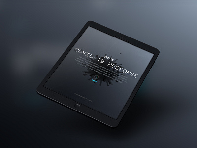 Covid-19 Response Website 3d animation c4d covid19 interactive threejs ui website