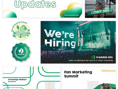 Tradable Bits Brand Identity bold branding bubble clean corporate design graphic design green identity illustration logo marketing orange organic sticker strong vector