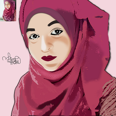 portrait art cartoon design portrait