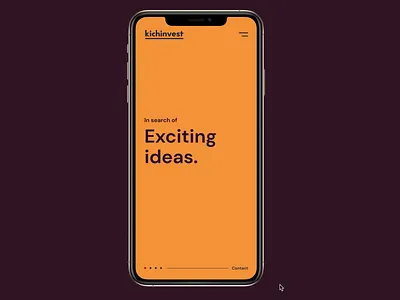 Minimal design site 404 contact design dribbble interface menu minimal mobile modern ui ux