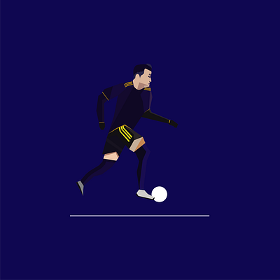 Mesut Ozil Illustration art branding epl football geometric illustration illustration illustration art illustration design illustrations ozil ozil art premier league