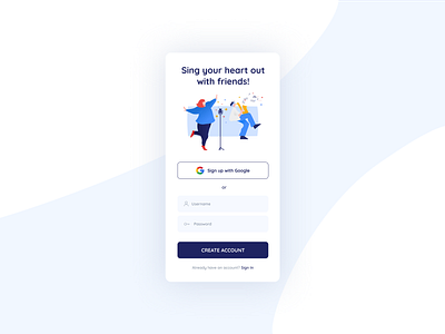 SignUp for mobile app 100 daily ui branding dailyui design minimal minimal design signup ui uidesign userinterfacedesign