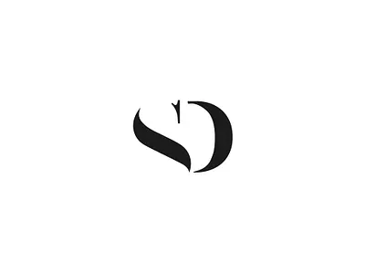 SD branding lettering logo logomark