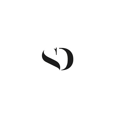 SD branding lettering logo logomark