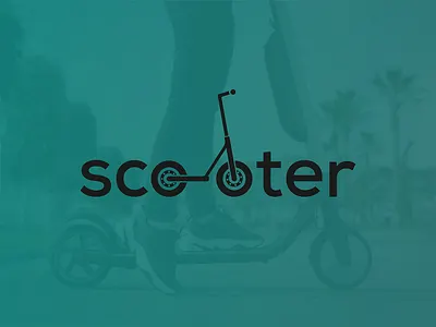 Scooter Logo Design brand brand identity branding logo corporate identity illustration logo design logo designer logos logos. scooter logo design scooter logo design