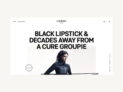 Ui/UX Dailies - Design Inspiration 018 apparel branding clean daily daily ui dailyui design designinspirations interface minimal typography ui ux web web design website