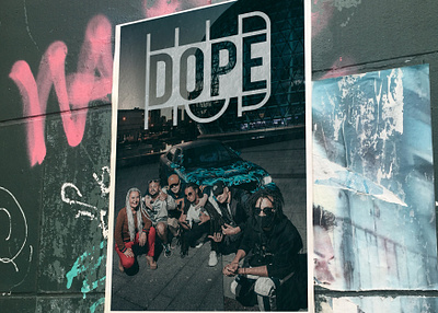 Dope Hip-Hop branding design designer dope hip hop dopehiphop dweetdesign graphic design hip hop illustrator logo music photoshop russia saint petersburg