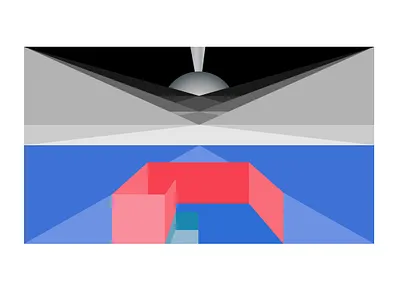 Tin Landscape abstract adobe illustrator design geometric art illustrator ilustration landscape landscape illustration vector