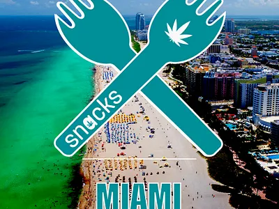 Snacks Miami art branding california content creator content design design