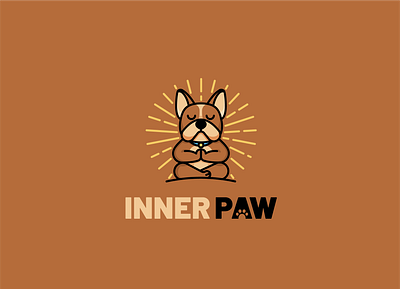 Find your inner paw dog dog food dog logo logo paw