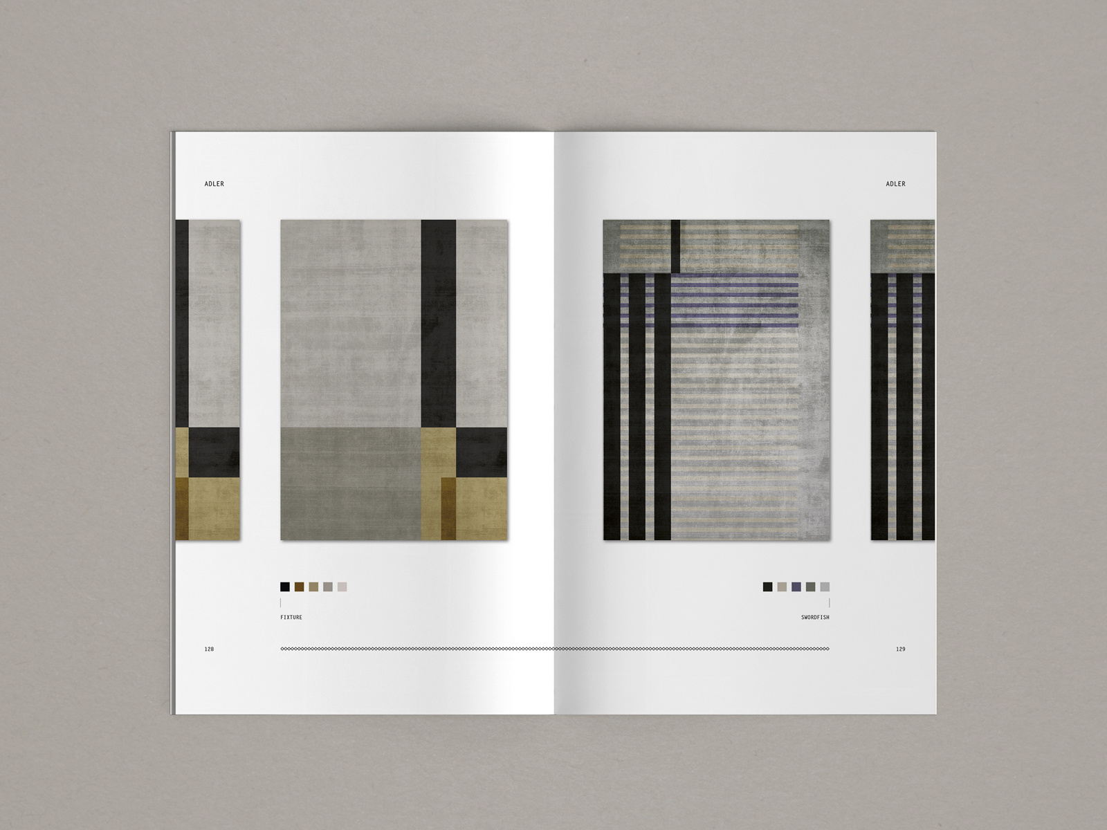 Example of Handmade rugs catolg for Sirecom Tappeti